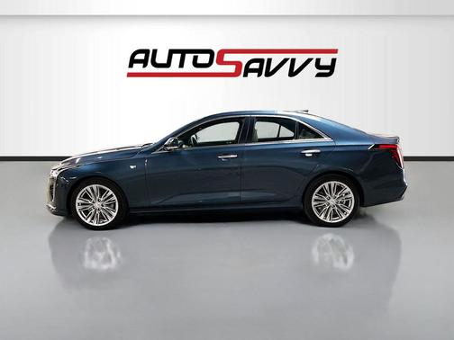 Deep Space Metallic 2025 Cadillac CT4 Premium Luxury RWD