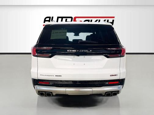 White Frost Tricoat 2024 GMC Acadia Denali