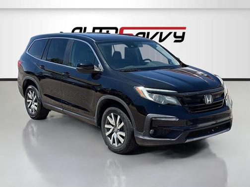 Crystal Black Pearl 2020 Honda Pilot 2WD EX-L