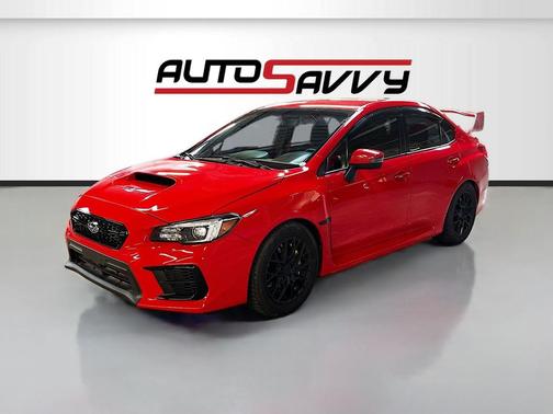 Pure Red 2020 Subaru WRX STI Base