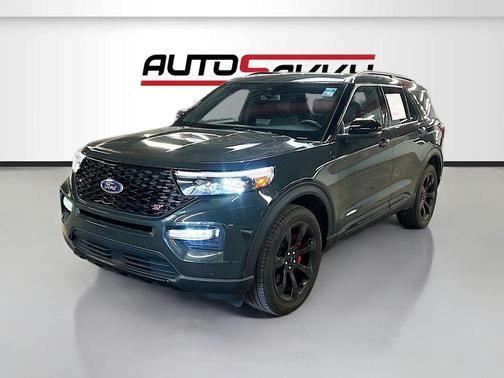 FORGED GREEN METALLIC 2023 Ford Explorer ST