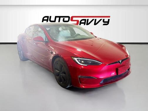 Red Metallic 2023 Tesla Model S Standard Range