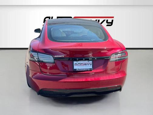 Red Metallic 2023 Tesla Model S Standard Range