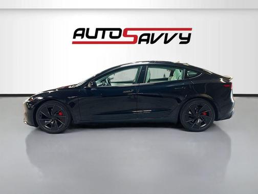 Black 2025 Tesla Model 3 Performance