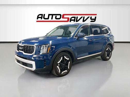 Midnight Lake Blue 2024 Kia Telluride EX
