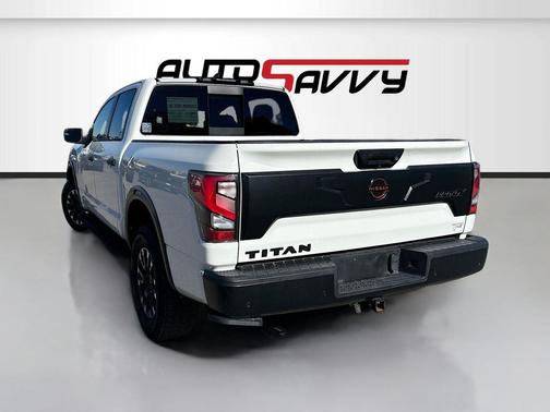 Glacier White 2023 Nissan Titan PRO-4X