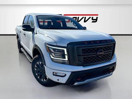 Glacier White 2023 Nissan Titan PRO-4X