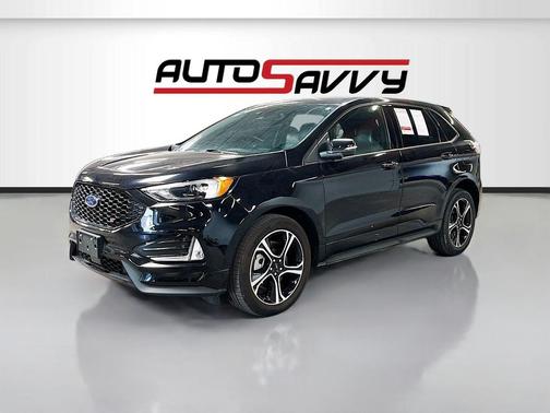 AGATE BLACK METALLIC 2023 Ford Edge ST