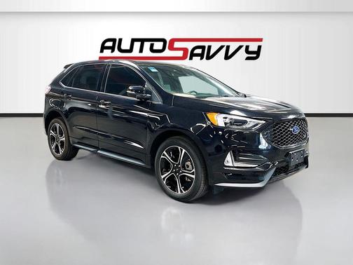 AGATE BLACK METALLIC 2023 Ford Edge ST