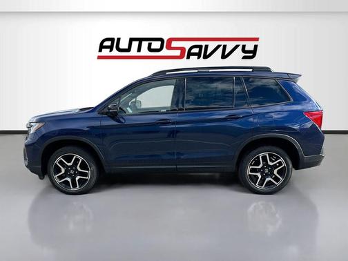 Obsidian Blue Pearl 2023 Honda Passport AWD Elite