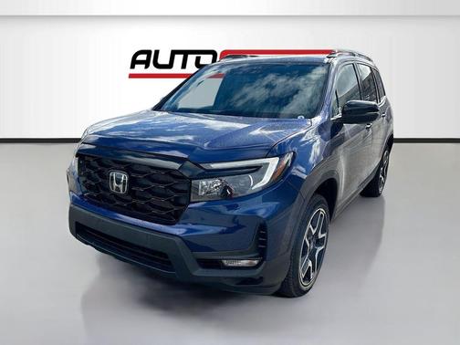 Obsidian Blue Pearl 2023 Honda Passport AWD Elite