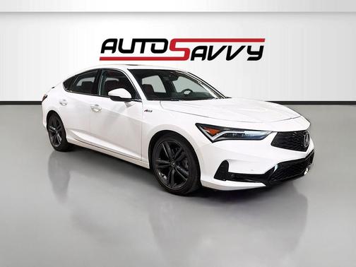 Platinum White Pearl 2025 Acura Integra A-SPEC Technology