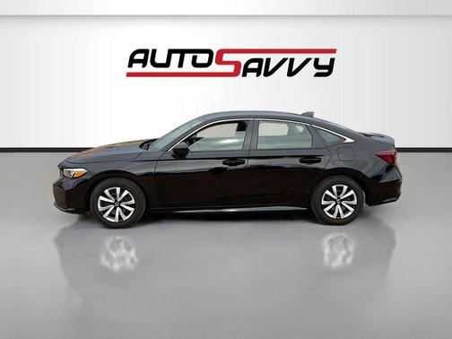 Crystal Black Pearl 2026 Honda Civic LX