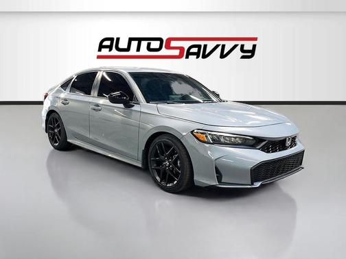 Gray 2025 Honda Civic Sport