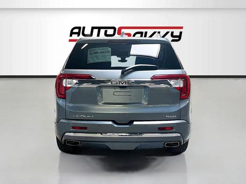 Satin Steel Metallic 2022 GMC Acadia Denali