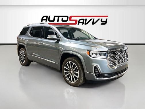 Satin Steel Metallic 2022 GMC Acadia Denali