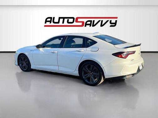 Platinum White Pearl 2022 Acura TLX A-Spec
