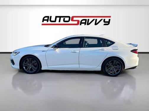 Platinum White Pearl 2022 Acura TLX A-Spec