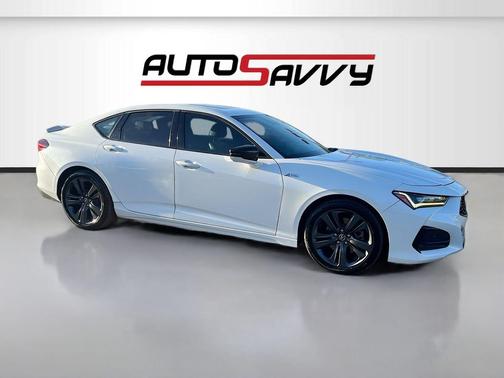 Platinum White Pearl 2022 Acura TLX A-Spec