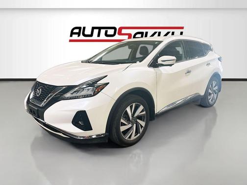 Pearl White Tricoat 2021 Nissan Murano SL Intelligent AWD