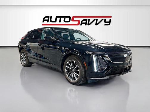 Stellar Black Metallic 2025 Cadillac LYRIQ Sport