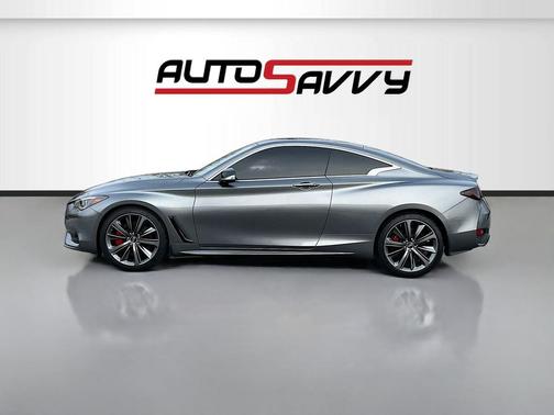 Graphite Shadow 2022 INFINITI Q60 3.0t Red Sport 400