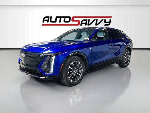 Opulent Blue Metallic 2025 Cadillac LYRIQ Sport