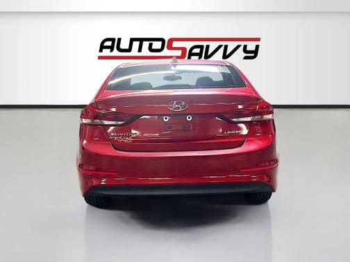 Scarlet Red Pearl 2017 Hyundai ELANTRA Limited