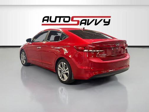 Scarlet Red Pearl 2017 Hyundai ELANTRA Limited