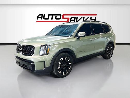 Jungle Green 2024 Kia Telluride EX X-Line