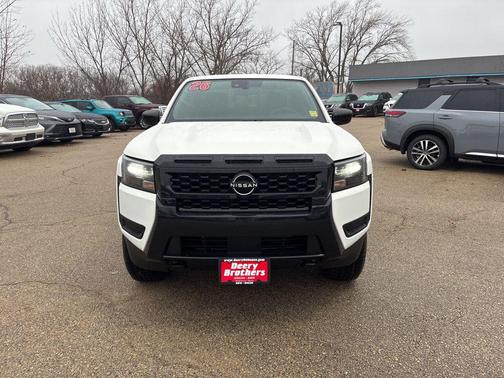 Glacier White 2026 Nissan Frontier SV