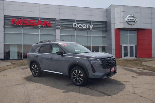 Boulder Gray Pearl 2026 Nissan Pathfinder Platinum
