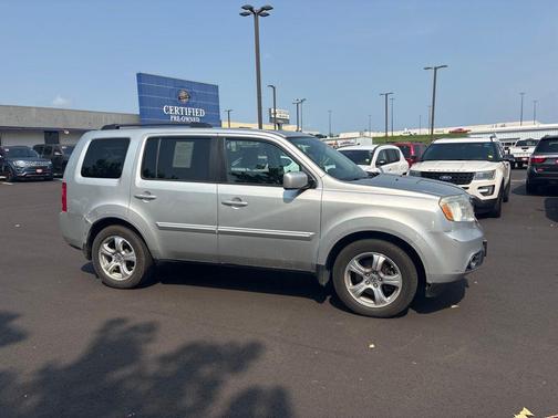 Alabaster Silver Metallic 2013 Honda Pilot EX-L