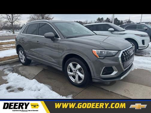 Gray Metallic 2020 Audi Q3 45 Premium