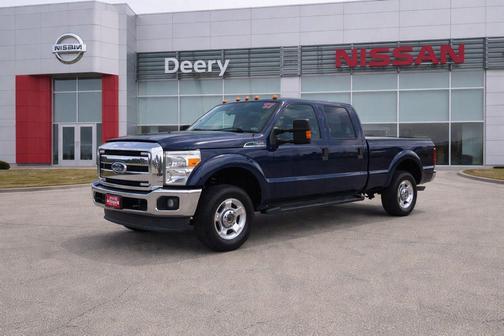 Dark Blue Pearl Metallic 2012 Ford F-250 XLT