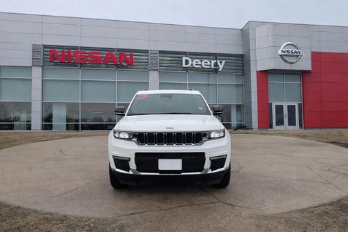 Bright White Clearcoat 2025 Jeep Grand Cherokee L Limited