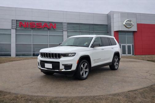 Bright White Clearcoat 2025 Jeep Grand Cherokee L Limited