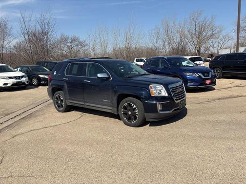 Dark Sapphire Blue Metallic 2017 GMC Terrain SLT