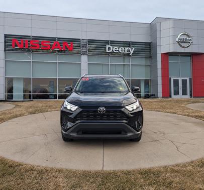 Midnight Black Metallic 2025 Toyota RAV4 XLE