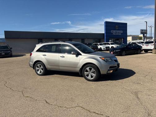Palladium Metallic 2012 Acura MDX 3.7L Technology