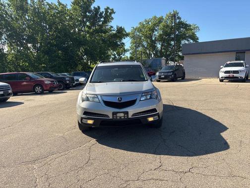 Palladium Metallic 2012 Acura MDX 3.7L Technology