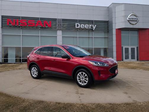 Rapid Red Metallic Tinted Clearcoat 2022 Ford Escape SE