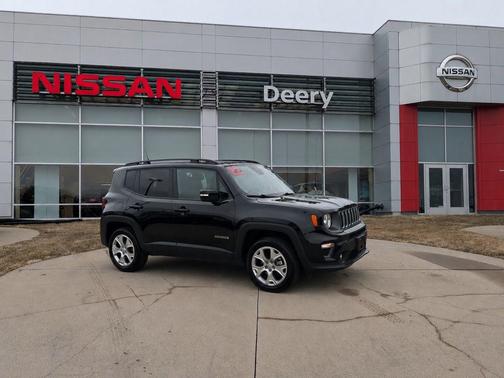 Black Clearcoat 2022 Jeep Renegade Limited