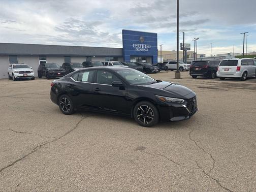 Super Black 2024 Nissan Sentra SV