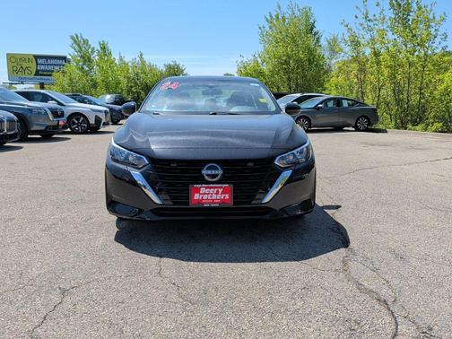 Super Black 2024 Nissan Sentra SV