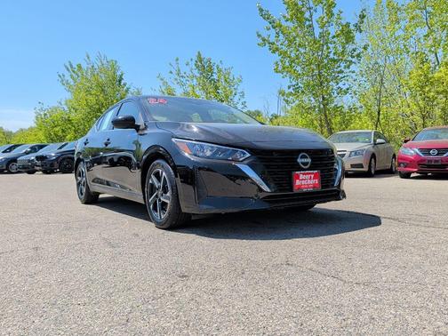 Super Black 2024 Nissan Sentra SV
