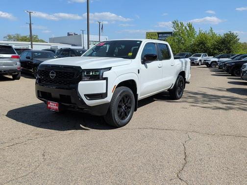 Glacier White 2026 Nissan Frontier SV
