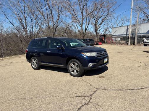 Nautical Blue Metallic 2012 Toyota Highlander Limited