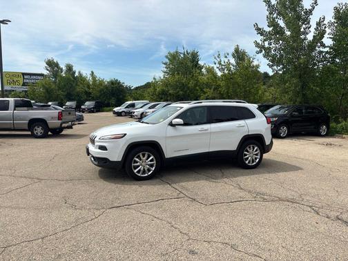 Bright White Clearcoat 2017 Jeep Cherokee Limited