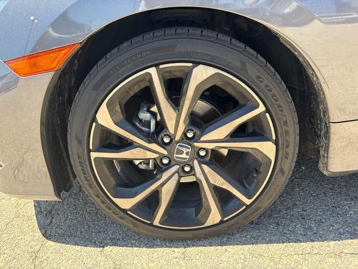 Modern Steel Metallic 2021 Honda Civic Sport